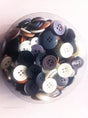 Mixed Buttons Assorted Sewing Buttons - 7 oz Case