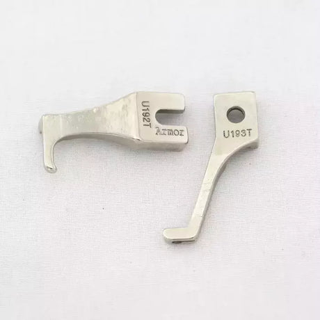 Tiny Toe Zipper Cording Piping Walking Presser Foot Set for Industrial Machines - U192T/U193T