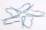 Drapery Hooks Extra Sharp for Curtains and Pleater Headers - 34mm