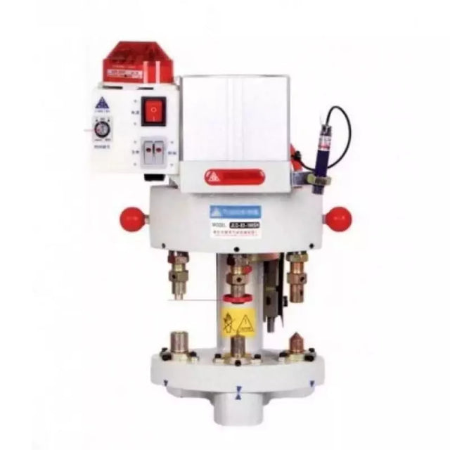 Pneumatic Grommet Press Machine Heavy-Duty 3-Head with Laser Pointer - 3 Die Set