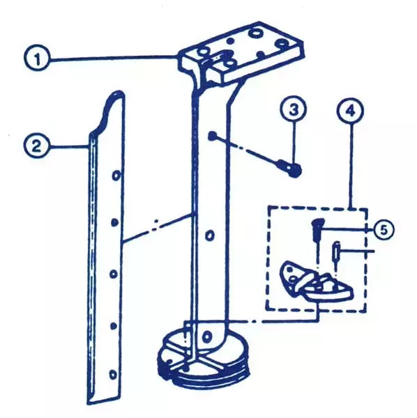 Throat Plates for Eastman Straight Knife Cutting Machines - 79C4-12