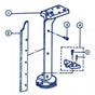 Throat Plates for Eastman Straight Knife Cutting Machines - 79C4-12