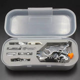 Presser Foot Kit Snap-On Versatility for High and Low Shank Sewing Machines - 8 Piece