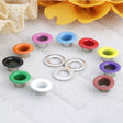 Grommets Two-Piece Fun Color Grommets Durable Fabric Hardware - 100 Sets