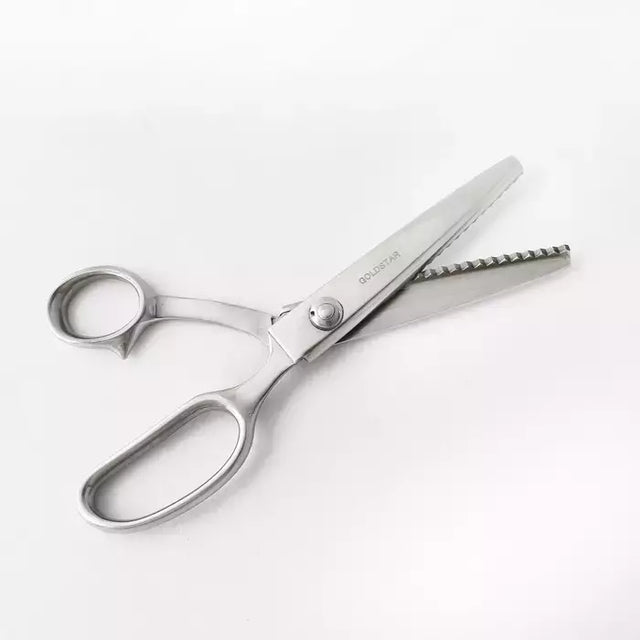 Pinking Shears Heavy-Duty Forged Fabric Cutting - 9 Inch