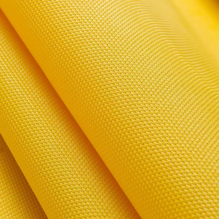 Vinyl Mesh Fabric Durable 60 Inch Lemon Yellow for Outdoor Shade - 90-95% Shade Factor