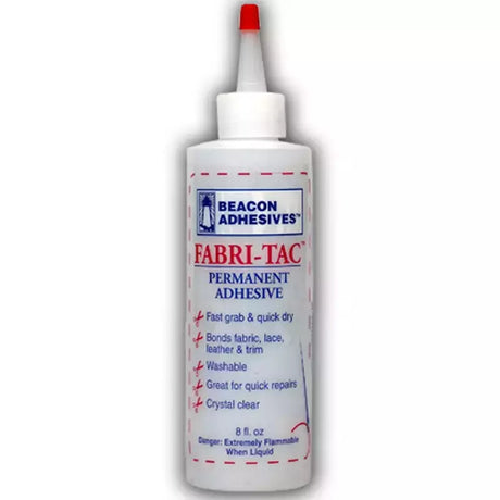 Permanent Fabric Adhesive Fast-Dry Crystal Clear for Crafts - Beacon Fabri-Tac