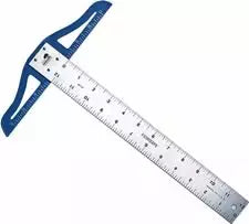 T-Square Heavy-Duty Aluminum Ruler for Drafting & Fashion - 12" to 48"