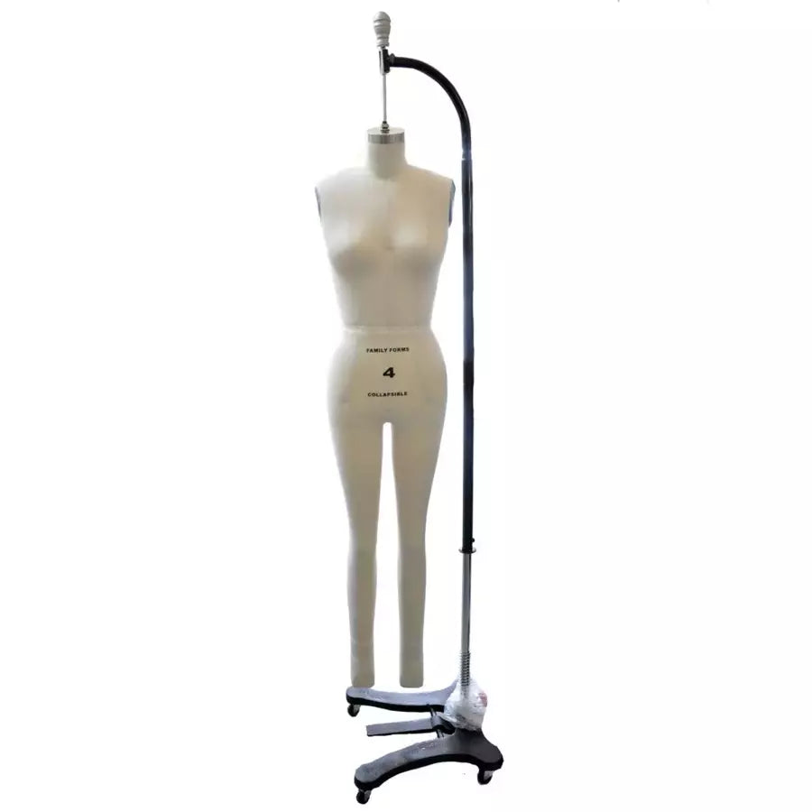 Professional Dress Form Full Body Collapsible Shoulders for Sewing & Patternmaking - Sizes 2-18