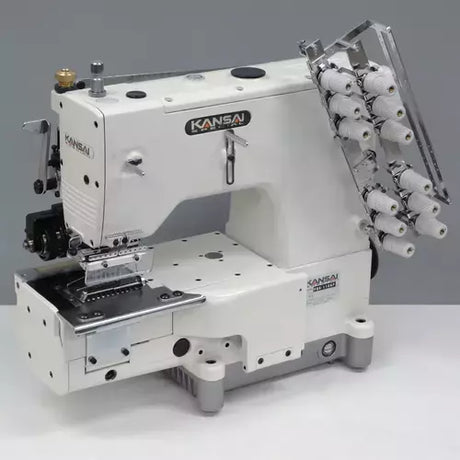 Industrial Sewing Machine 4-Needle Waistband with Puller - Kansai Special FBX-1104PR
