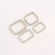 Square Metal Ring Durable Hardware for Bags, Belts & Gear - Non-Welded