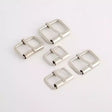 Roller Buckle Metal Buckle Durable for Bags, Belts & Leather - Silver