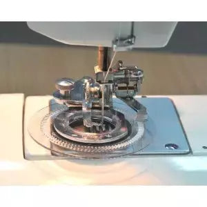 Daisy Flower Stitch Presser Foot for Low Shank Sewing Machines - Adjustable Decorative Stitch