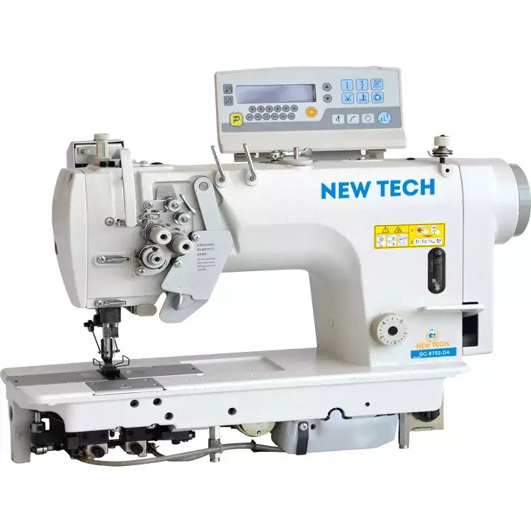 Twin Needle Industrial Sewing Machine Large Hook Thread Trimmer - GC-8752-04