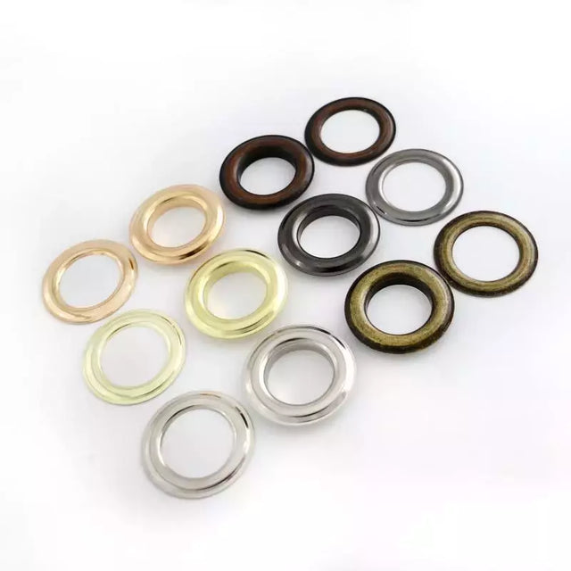 Grommets Two-Piece Steel Set for Fabric, Leather & Canvas