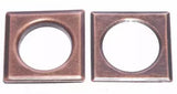 Curtain Grommets Heavy-Duty Brass Square #12 for Drapery - 1-9/16"