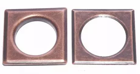 Curtain Grommets Heavy-Duty Brass Square #12 for Drapery - 1-9/16"