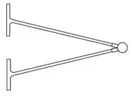V-Hook Fastener Heavy-Duty Tagging Supply - 1-1/2"