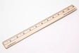 Wood Ruler Durable Measuring Tool for Sewing & Crafting - 12 to 36 in