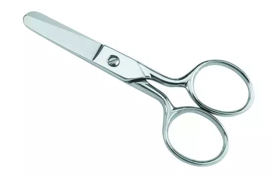 Pocket Scissors Solid Steel Blades - 4 1/4"