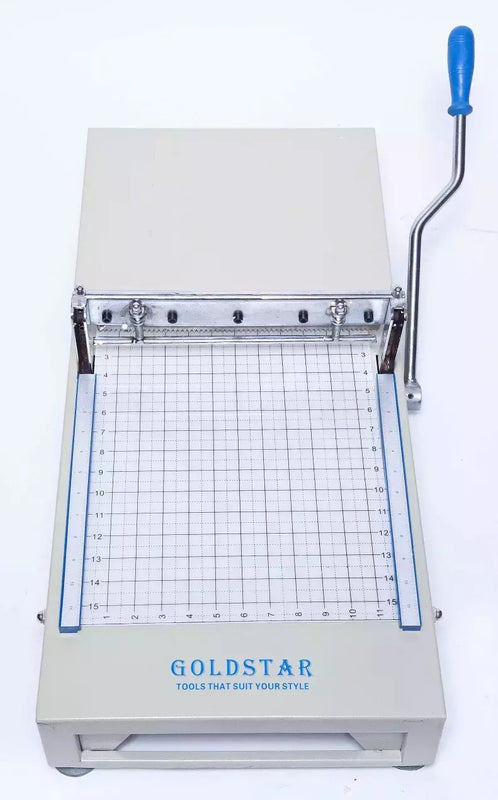 Swatch Cutter Portable 12-Inch Heavy-Duty for Leather, Vinyl & Cloth - GS30-8
