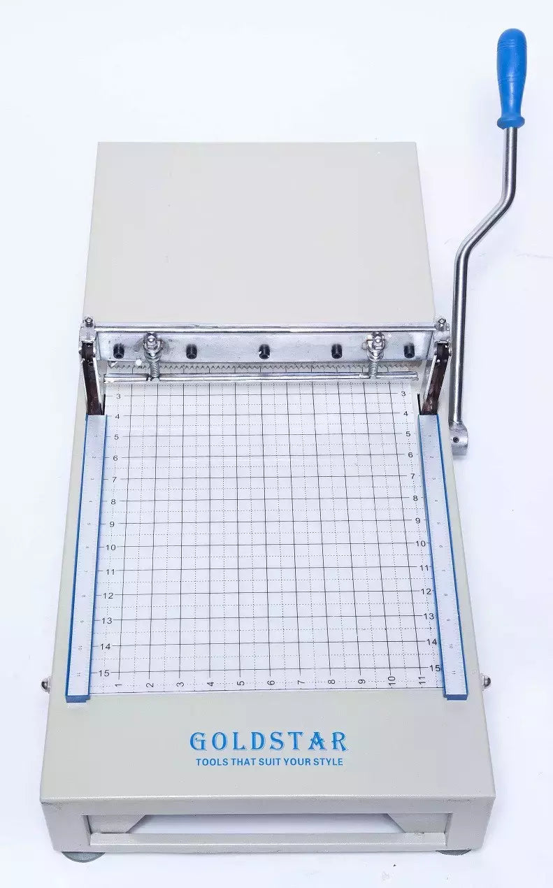 Swatch Cutter Portable 12-Inch Heavy-Duty for Leather, Vinyl & Cloth - GS30-8