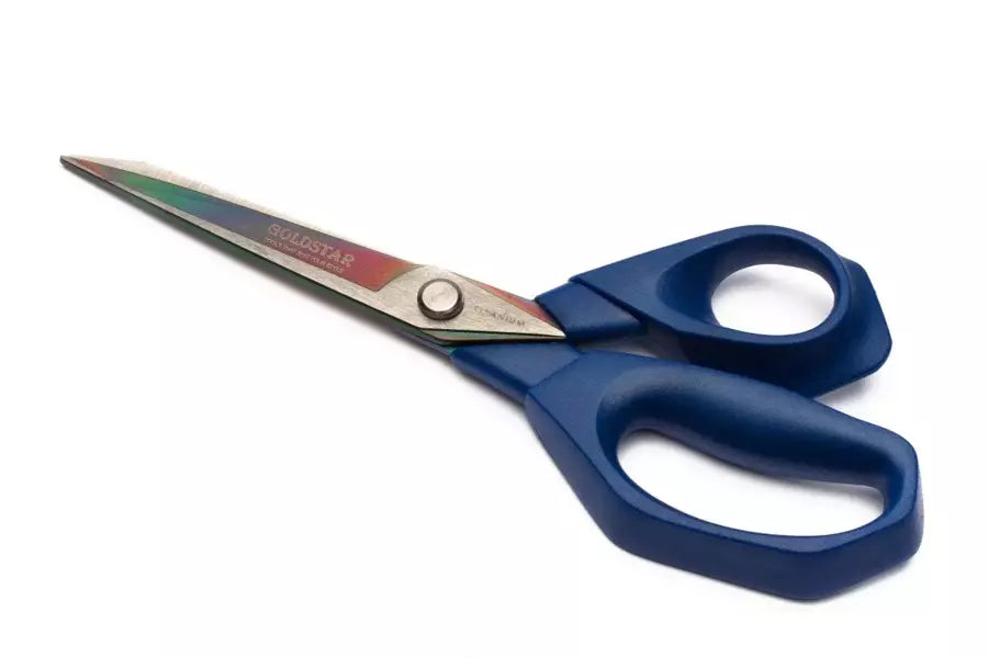 Titanium Fabric Shears Ergonomic Handle for Multi-Layer Cutting - 8-1/2"