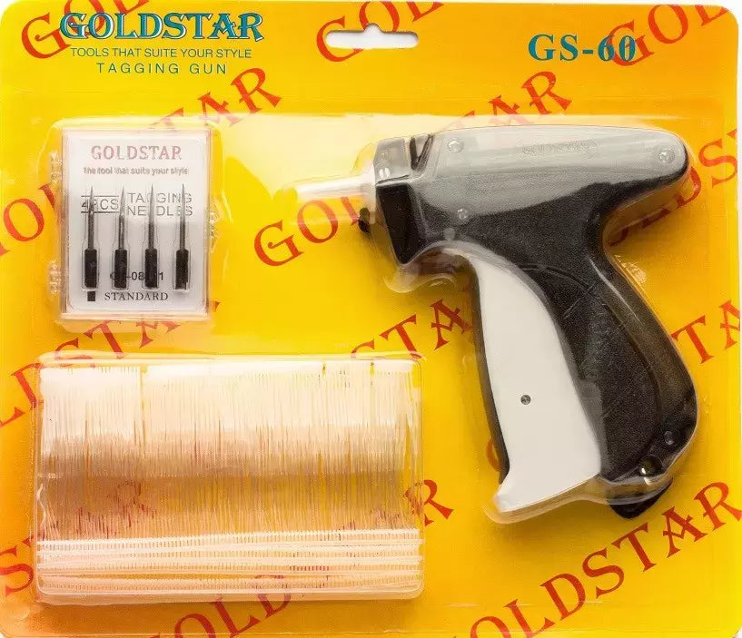 Tagging Gun Kit Heavy-Duty for Standard Fabric - 5 Needles & 400 Barbs