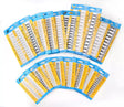 Hook & Eye Metal Fasteners Durable Sewing Closure for Garments - Size #0