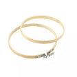 Embroidery Hoop Bamboo Frame for Stitching and Fabric Painting - Round 5"