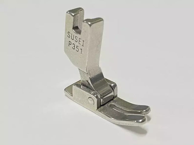 Straight Stitch Hinged Teflon Presser Foot for High Shank Industrial Machines - P351