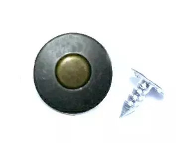 Jean Button Brass Rivets Heavy-Duty for Denim Repair - 17mm