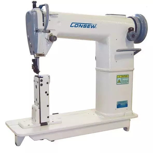 Industrial Sewing Machine High-Speed Post Bed Lockstitch for Precision Sewing - Consew 228R-11-1