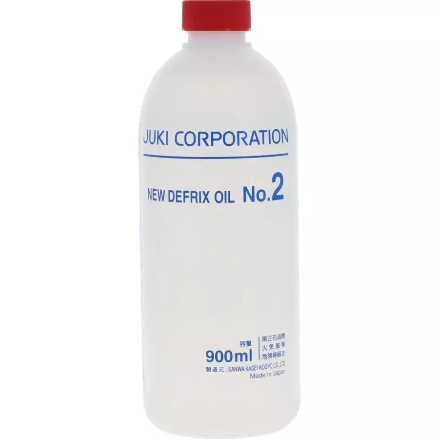 Sewing Machine Oil Genuine Juki Defrix Lubricant for Industrial & Domestic Machines - 900ml