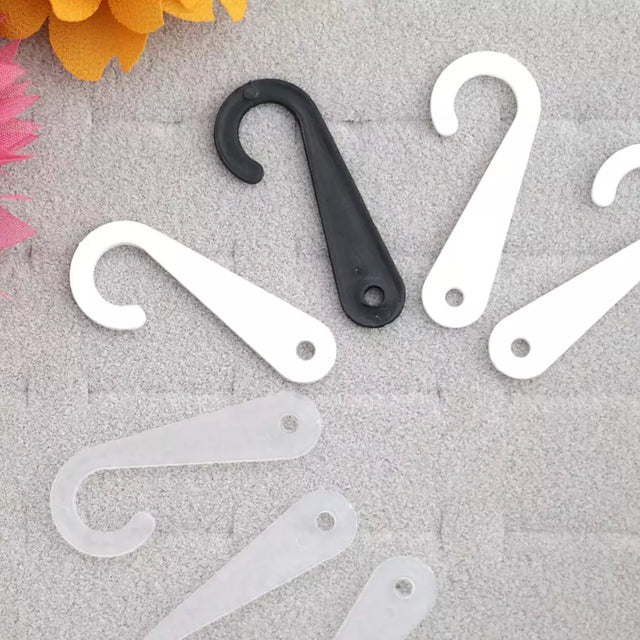 Plastic Sock S Hooks Durable Tagging Fasteners for Socks - 1-3/4"