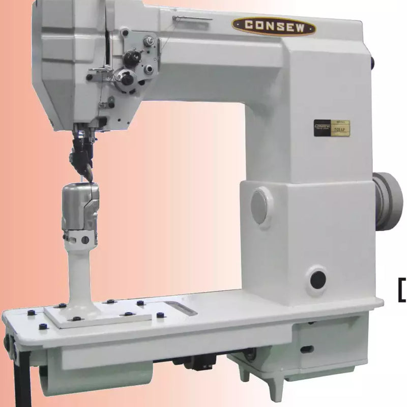 Industrial Sewing Machine Post Bed Lockstitch for Heavy-Duty Stitching - Consew 701
