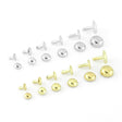 Mushroom Dome Rivets Decorative Finish for Bags, Leather & Crafts - 6mm