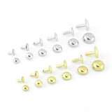 Mushroom Dome Rivets Decorative Finish for Bags, Leather & Crafts - 6mm