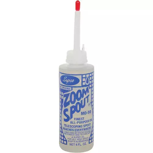 Sewing Machine Oil Zoom Spout Oiler High-Performance Lubricant - 4 oz