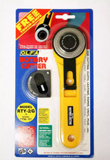 45mm Heavy-Duty Rotary Cutter for Fabric, Quilting & Craft - OLFA RTY-2/G