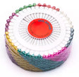 Pearlized Head Pins Multi-Colored Sewing Pins - 40mm