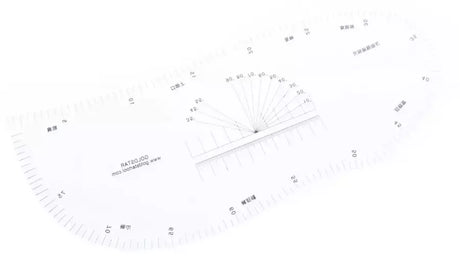 Tailor's Curve Ruler Multiuse Measuring Tool - 80cm