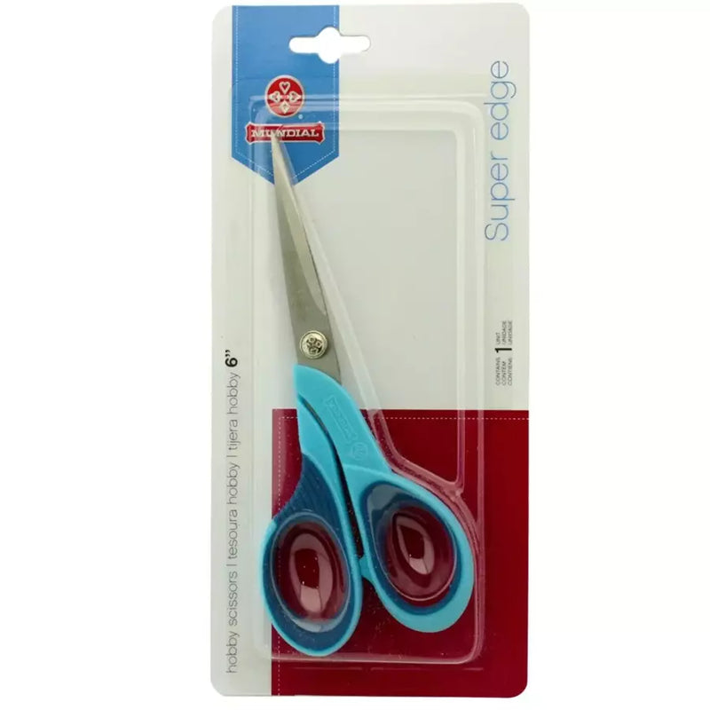 Hobby Scissors Stainless Steel Precision Cutting for Sewing & Crafting - 6 in