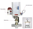 Curtain Grommet Attaching Machine Pneumatic Servo Motor Bundle - JLQ-01-125SH
