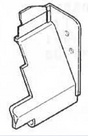 Pegasus Left Front Cover Durable Replacement for L52 - 208058