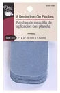 Denim Iron-On Patches Durable Repair Patches for Jeans & Jackets - 3 x 2 in