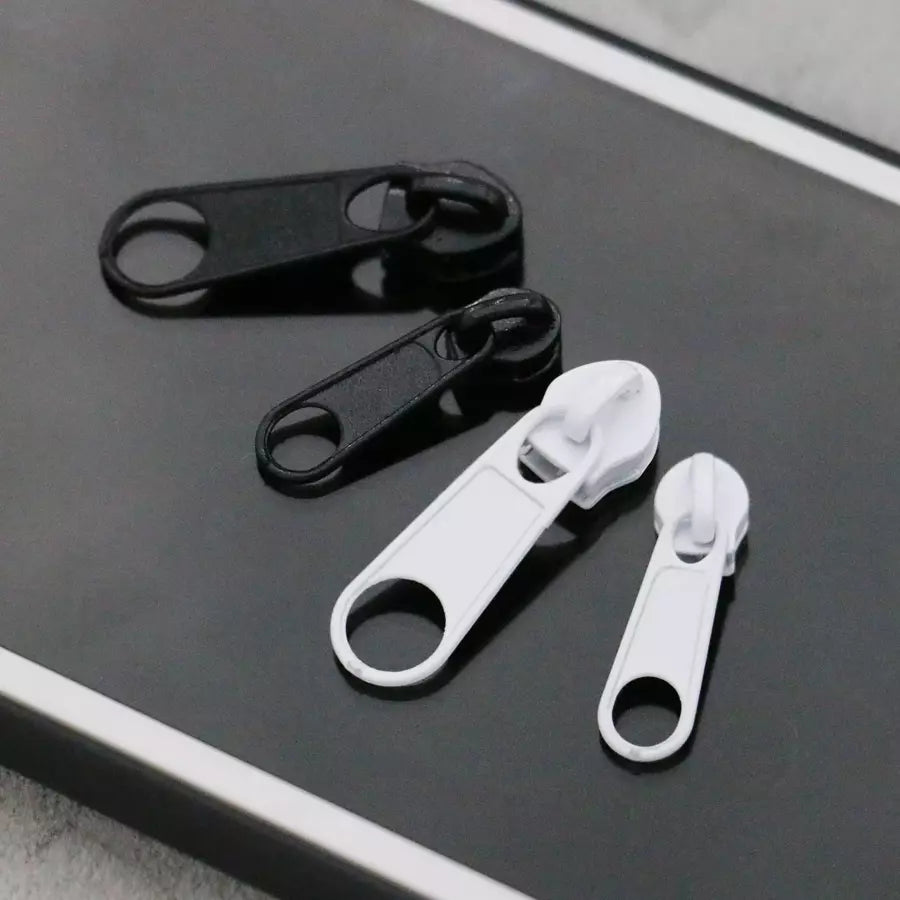 Zipper Slider Metal No-Locking Pull for #3/#5 Coil Zippers