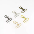 Swivel Snap Hook Metal Hardware for Bags & Keychains - 39mm/50mm