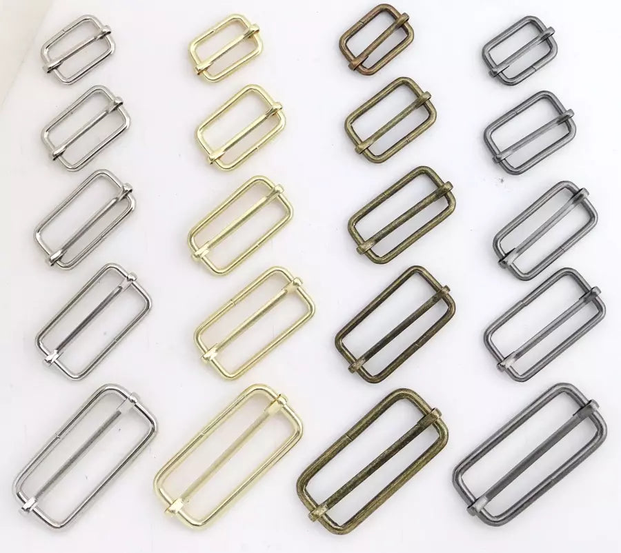 Adjustable Slide Metal Buckle Heavy-Duty for Bags & Straps - Welded