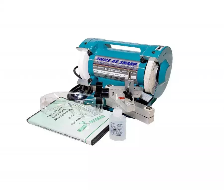 Scissor Sharpener Industrial Precision for Shears up to 14 in - 100/350 Grit
